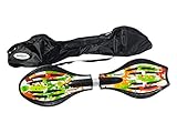 MAXOfit Waveboard Pro Close Mini Paint mit Leuchtrollen und Tasche - 2